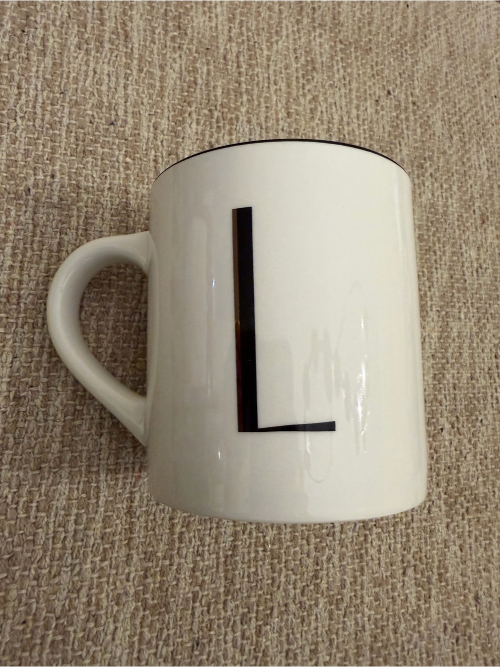 Threshold Monogram ‘L’ Mug